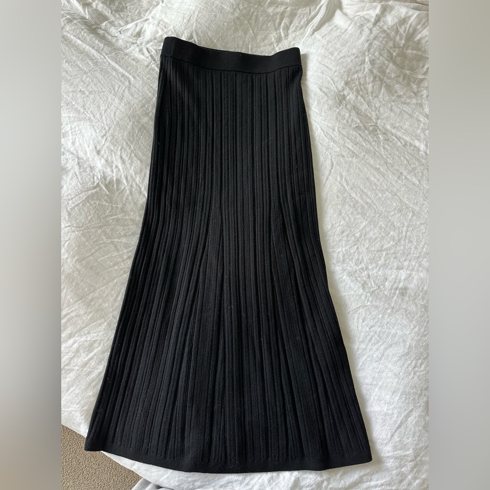 &otherstories knit full length skirt - Picture 3 of 3